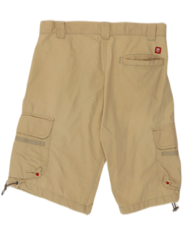 Timberland Herren Cargoshorts W32 Mittelbeige Baumwolle