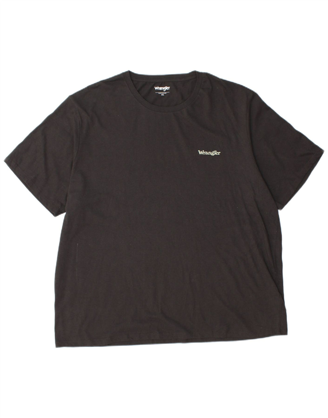 Wrangler Herren T-Shirt Top 2XL Schwarz Baumwolle