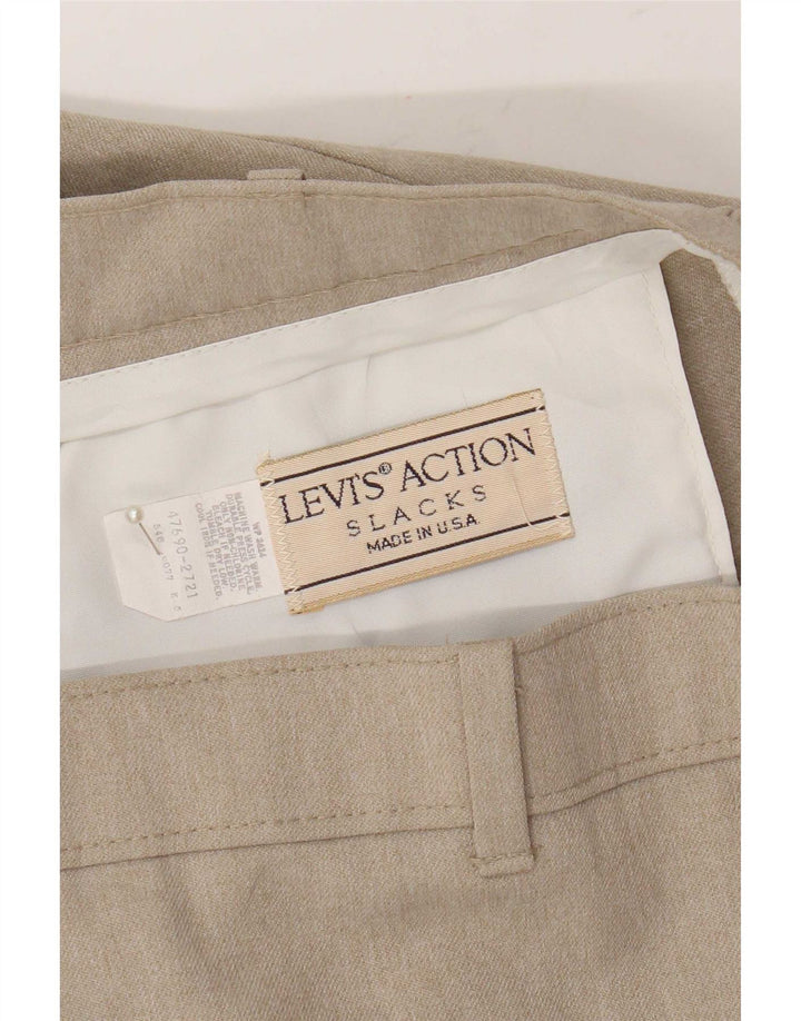 Levi's Herren Action Slacks Straight Freizeithose W36 L30 Beige