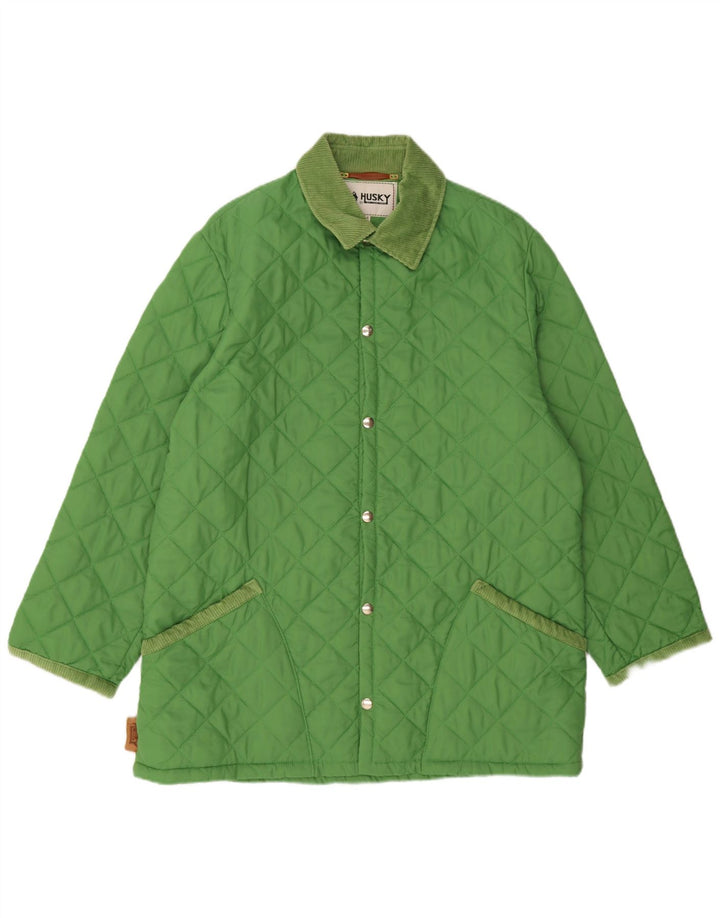Husky Herren Steppjacke UK 44 2XL Grün Polyamid