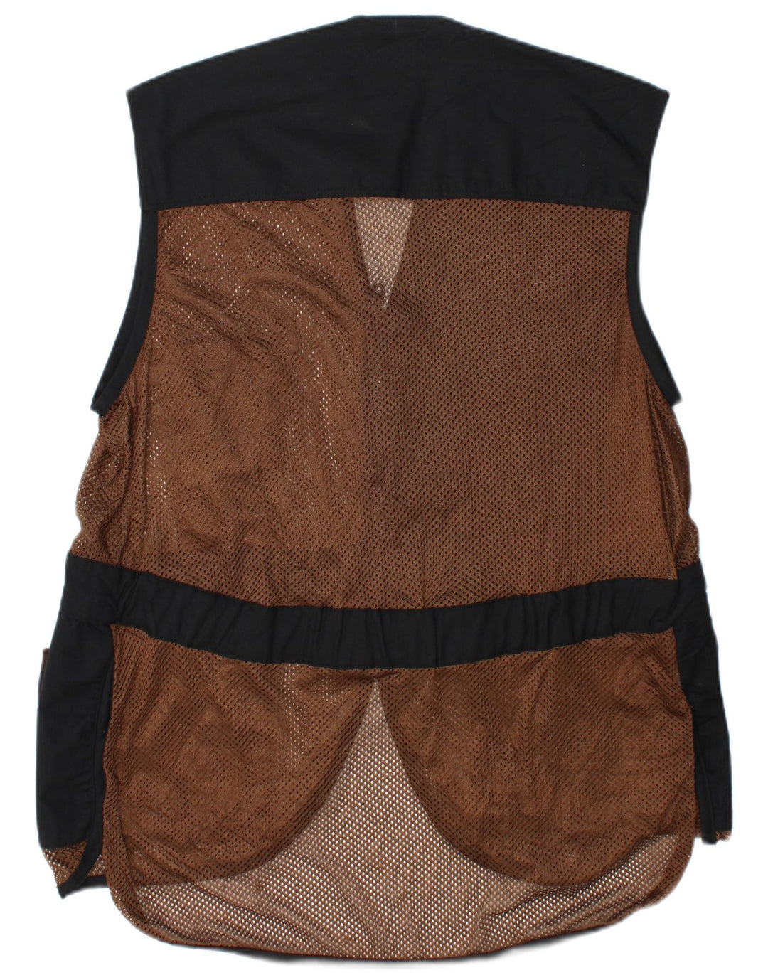 Vintage Herren-Utility-Gilet, groß, mehrfarbig, Patchwork
