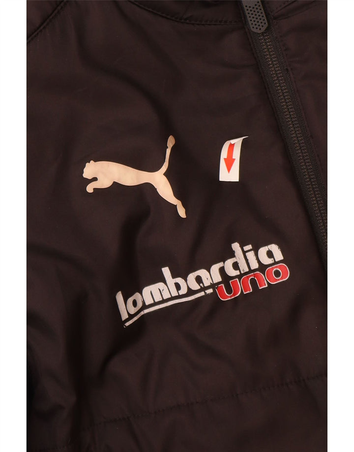 Puma Jungen AC Milan Wattierte Jacke 13–14 Jahre Schwarz