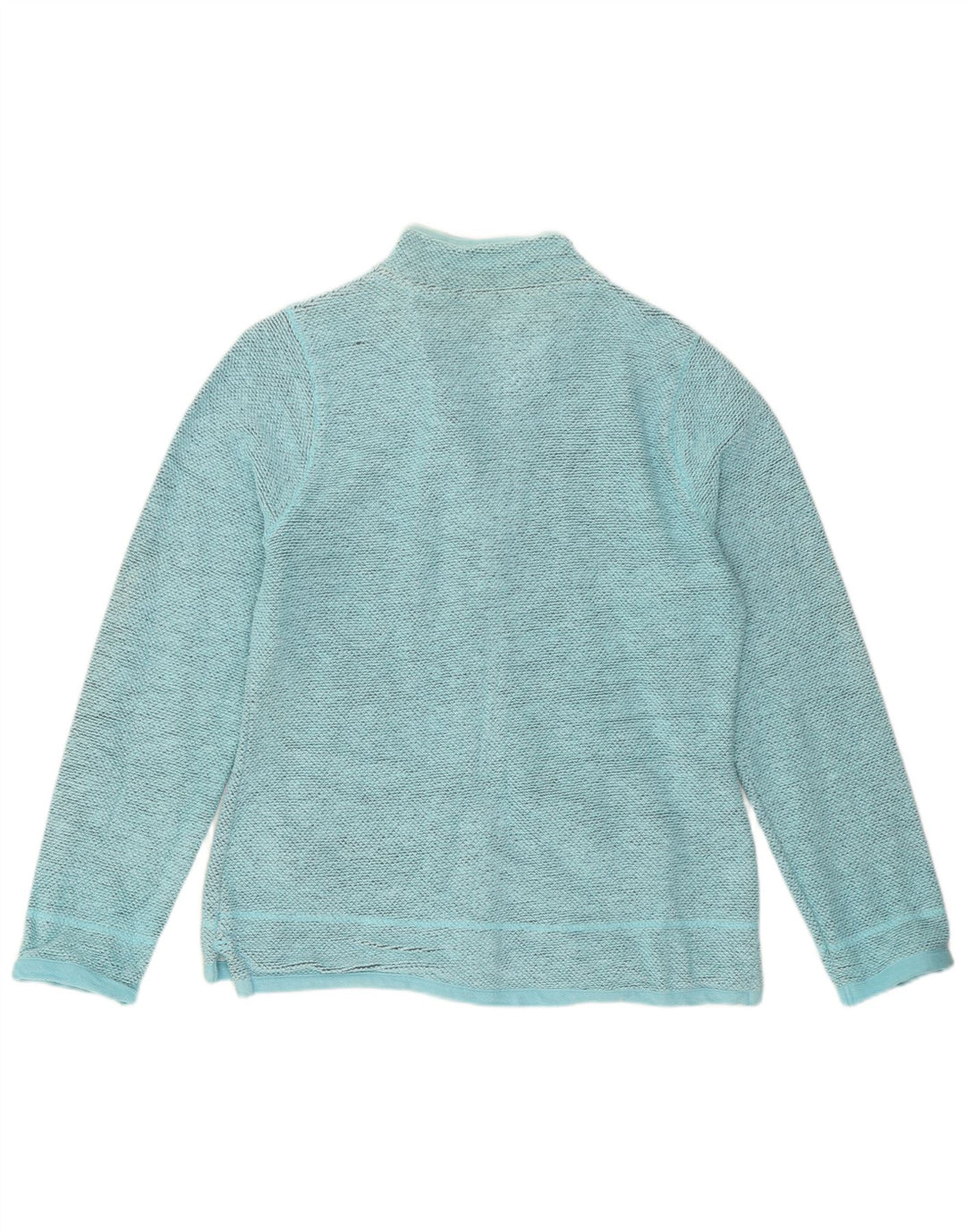 Weird Fish Damen-Trainingsanzug-Oberteil, Jacke, UK-Größe 44, Größe L, Blau, Baumwolle