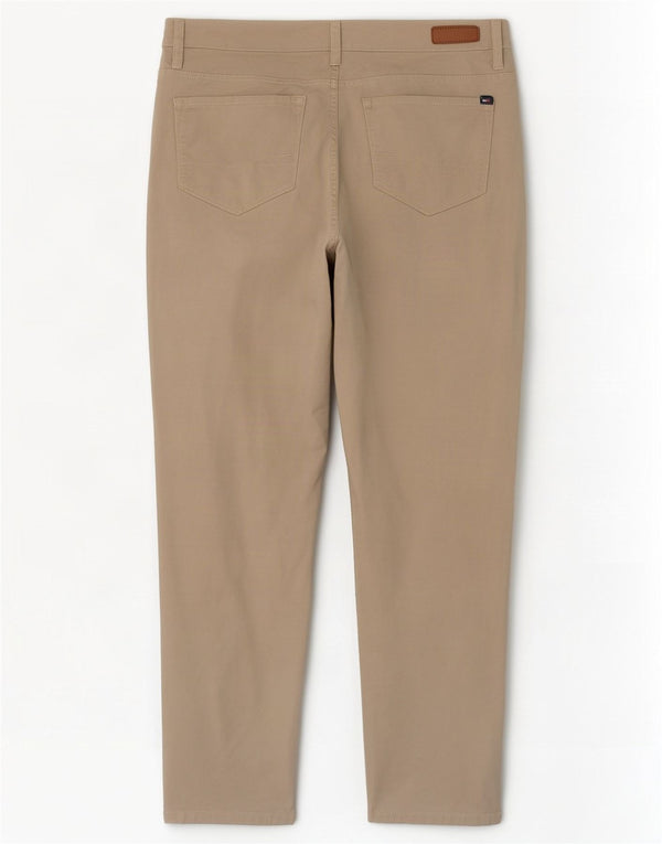 Tommy Hilfiger Damen Slim Cropped-Hose US 12 Large W32 L26 Beige