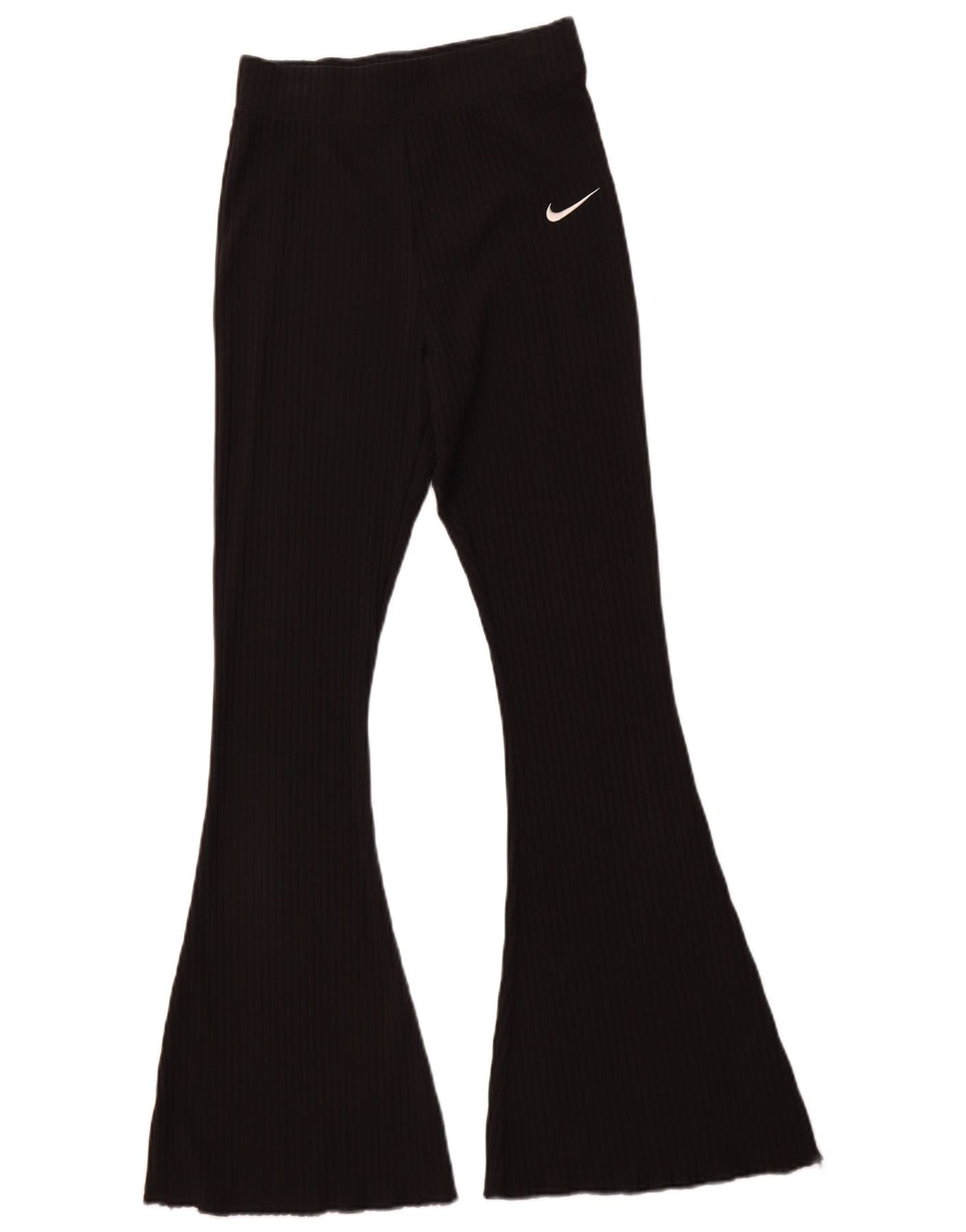 NIKE Damen Flare-Trainingshose, Größe S, Größe S, Schwarz, Baumwolle