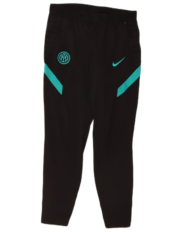 Nike Herren Inter Mailand Trainingshose Mittelschwarzes Colourblock-Polyester