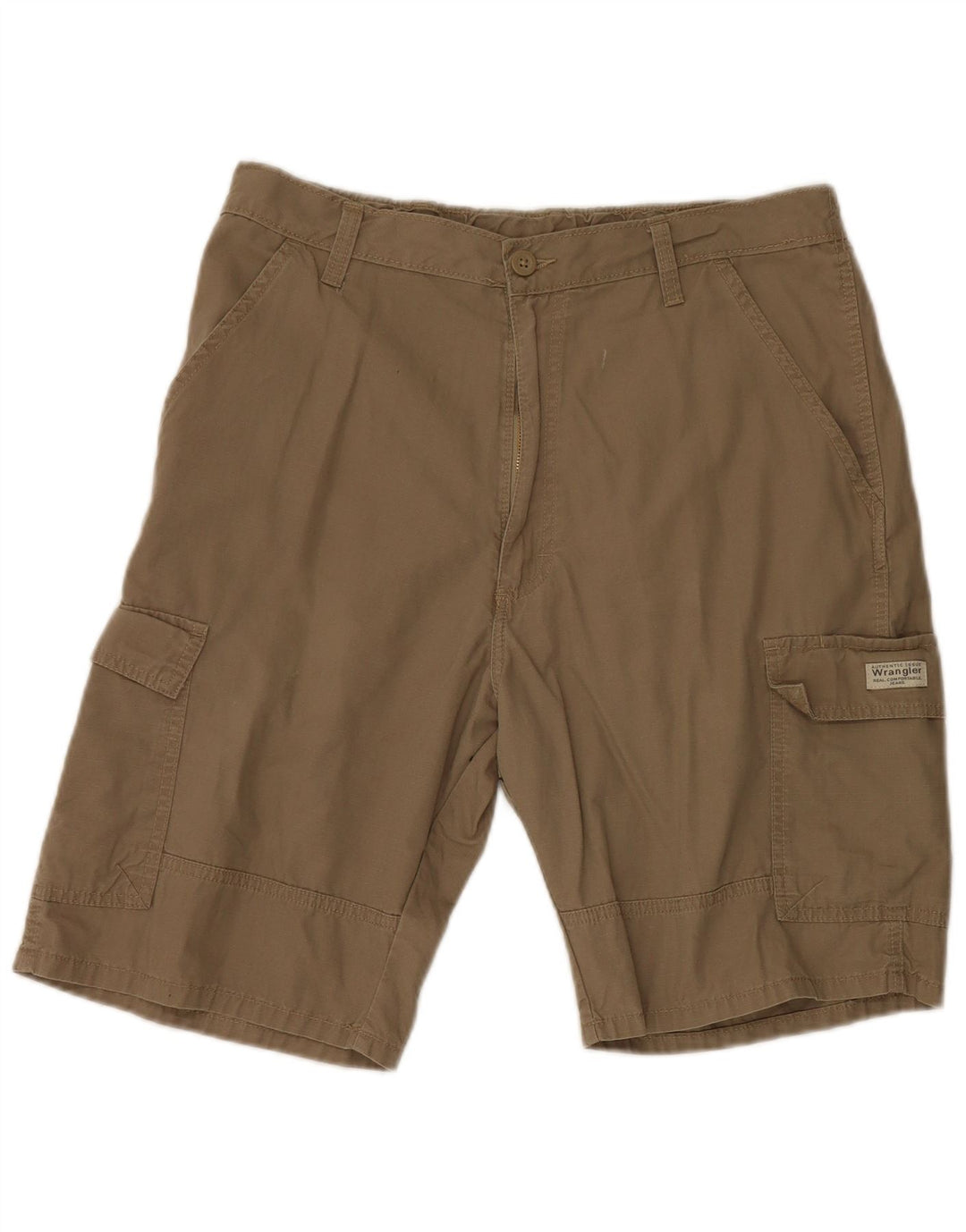 Wrangler Herren Cargoshorts W32 mittelbraune Baumwolle
