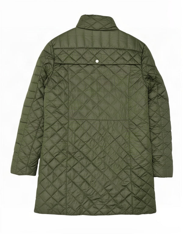 Marella Damen Wattierter Mantel UK 10 Small Grün