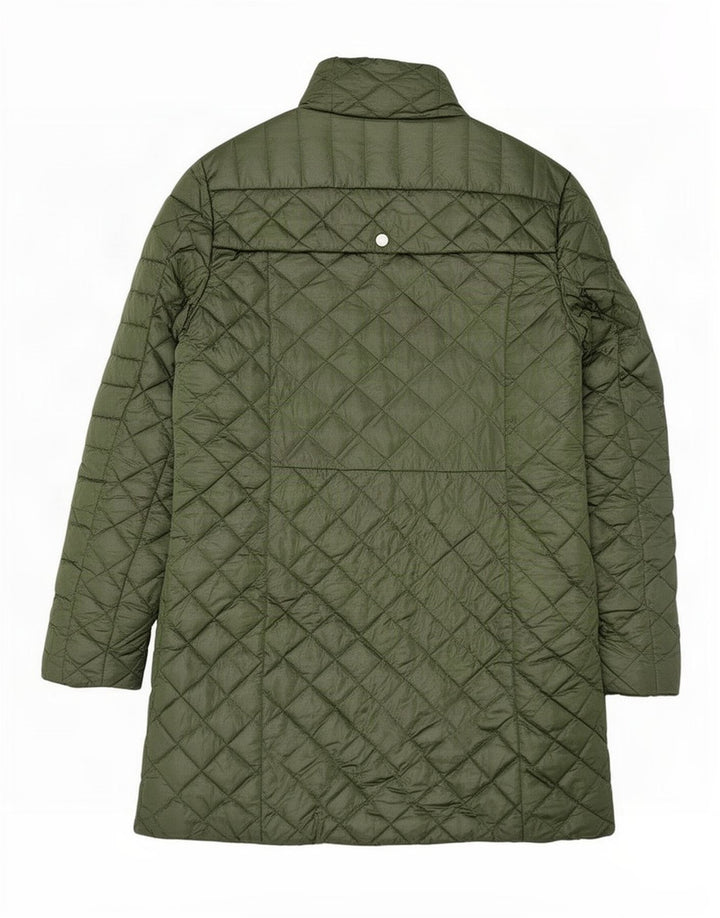 Marella Damen Wattierter Mantel UK 10 Small Grün