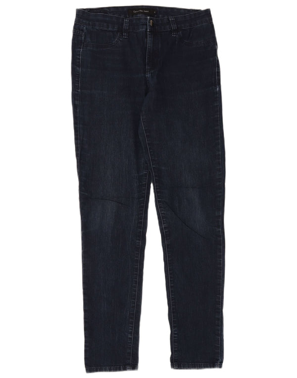 CALVIN KLEIN Damen Legging Skinny Jeans US 6 Small W30 L32 Marineblau