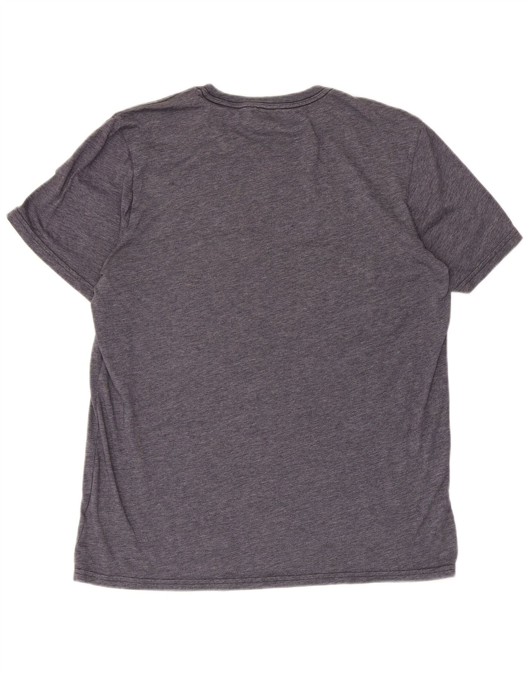 Adidas Herren T-Shirt Top Large Marineblau meliert Polyester