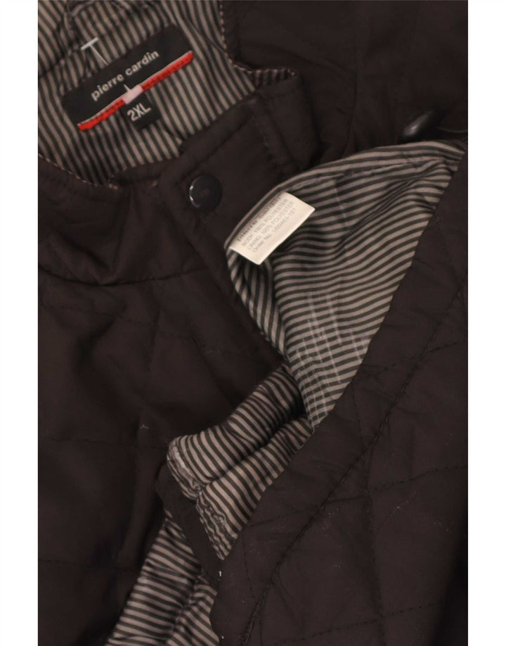 Pierre Cardin Herren Steppweste UK 44 2XL Braun Polyester