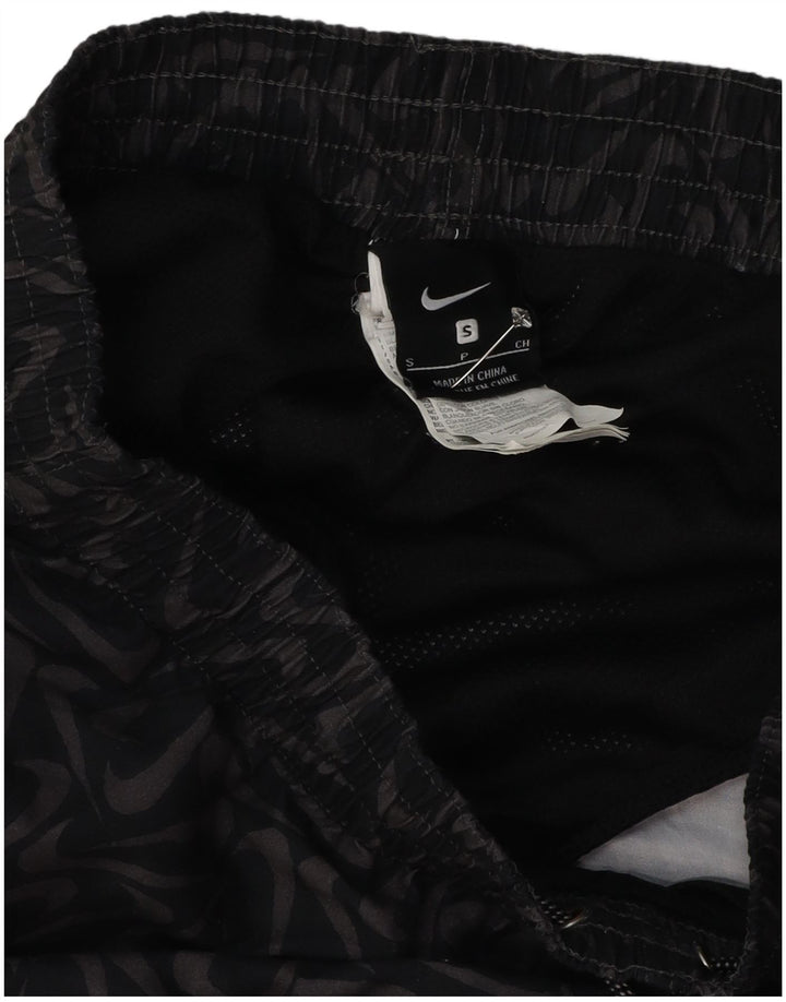 Nike Herren-Sportshorts mit Grafik, Größe S, Schwarz, Polyester