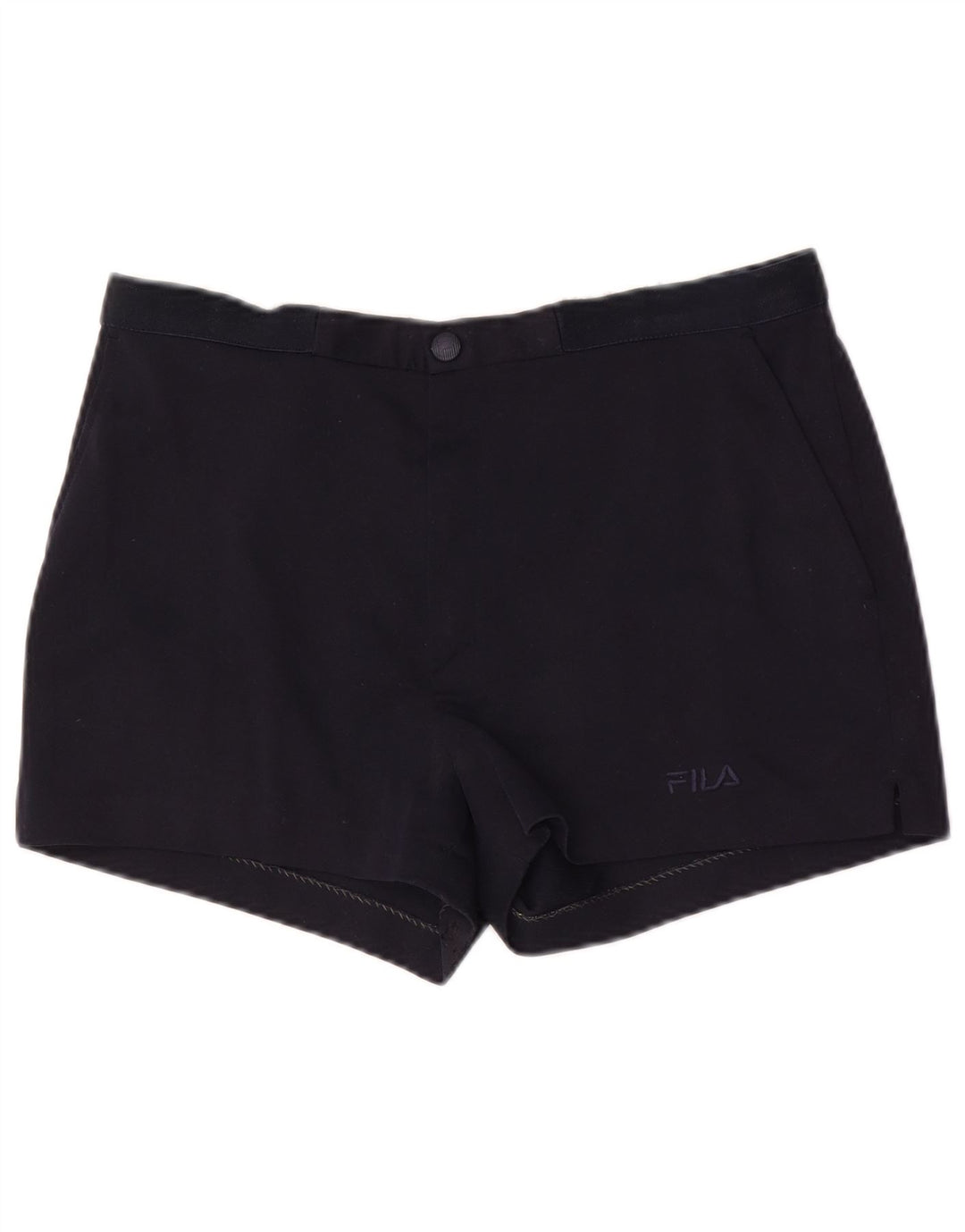 Fila Herren Chino Shorts IT 52 XL W36 Marineblau