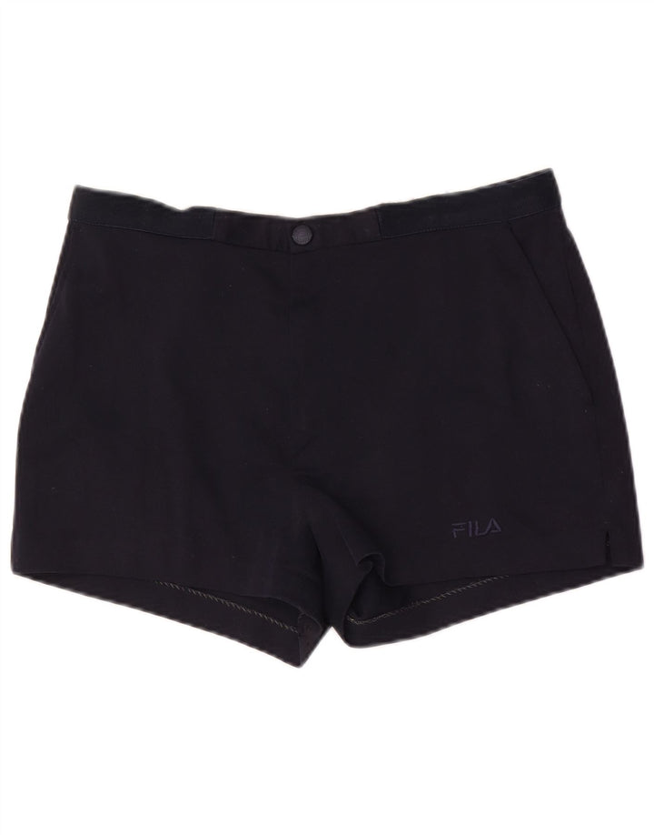 Fila Herren Chino Shorts IT 52 XL W36 Marineblau