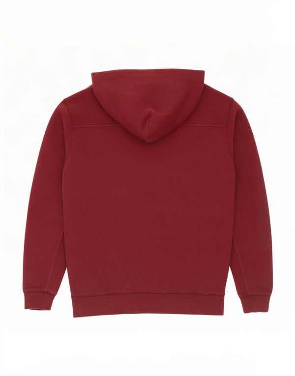 Jack Wills Herren-Kapuzenpullover mit Grafik, XS, Burgunderrot, Baumwolle