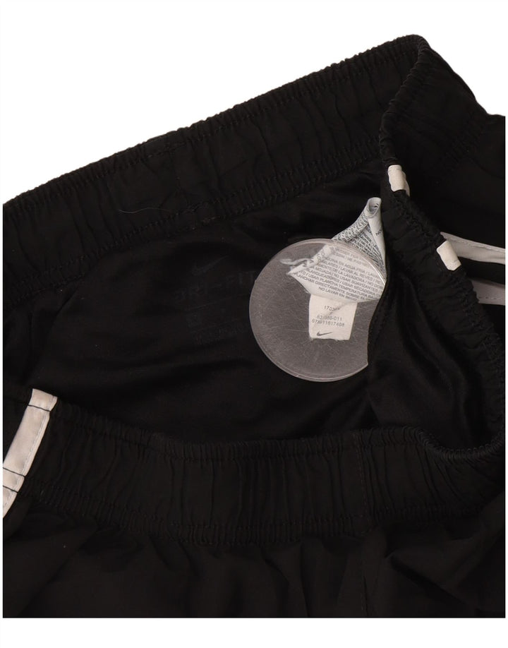 NIKE Damen Sportshorts UK 8 Small Schwarz Polyester