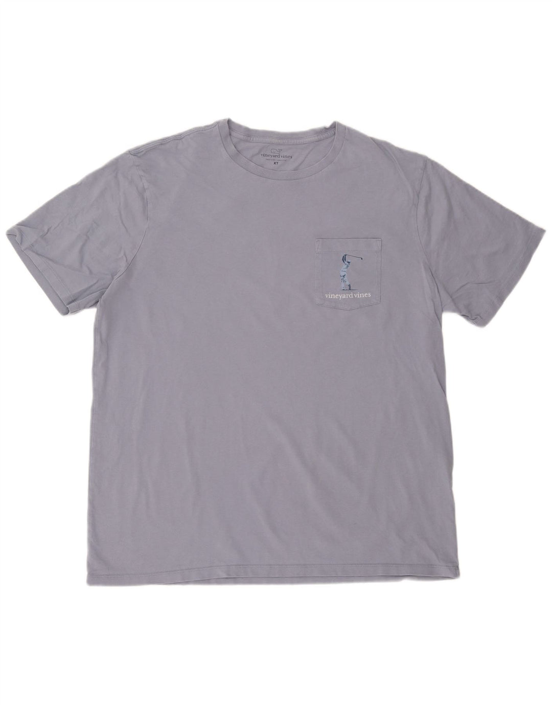 Vineyard Vines Herren Grafik T-Shirt Top XL Lila Baumwolle