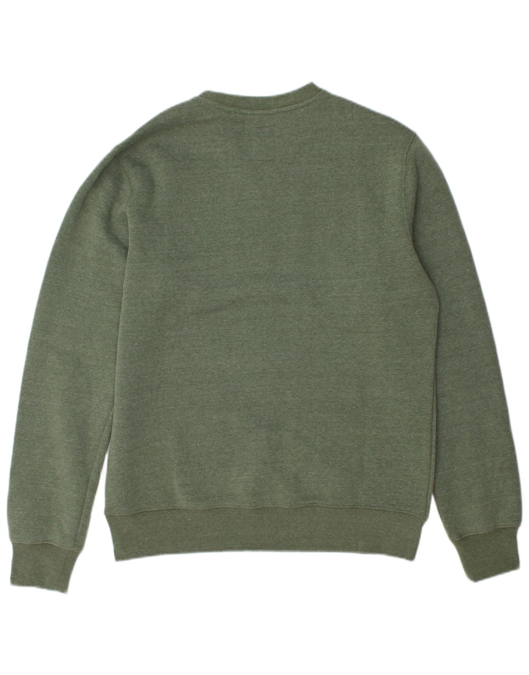 Element Herren-Sweatshirt-Pullover aus mittelgrünem Polyester