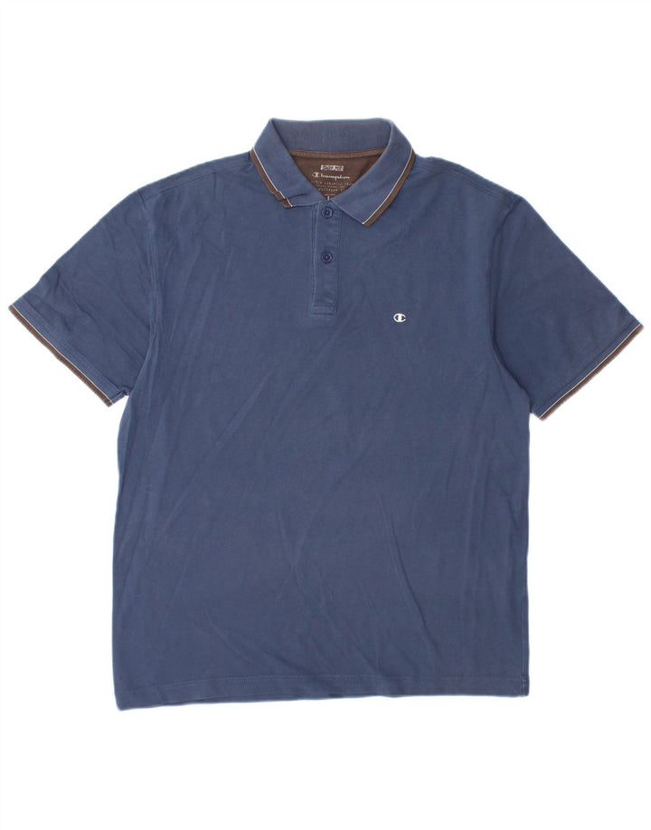 Champion Herren-Poloshirt, groß, Marineblau