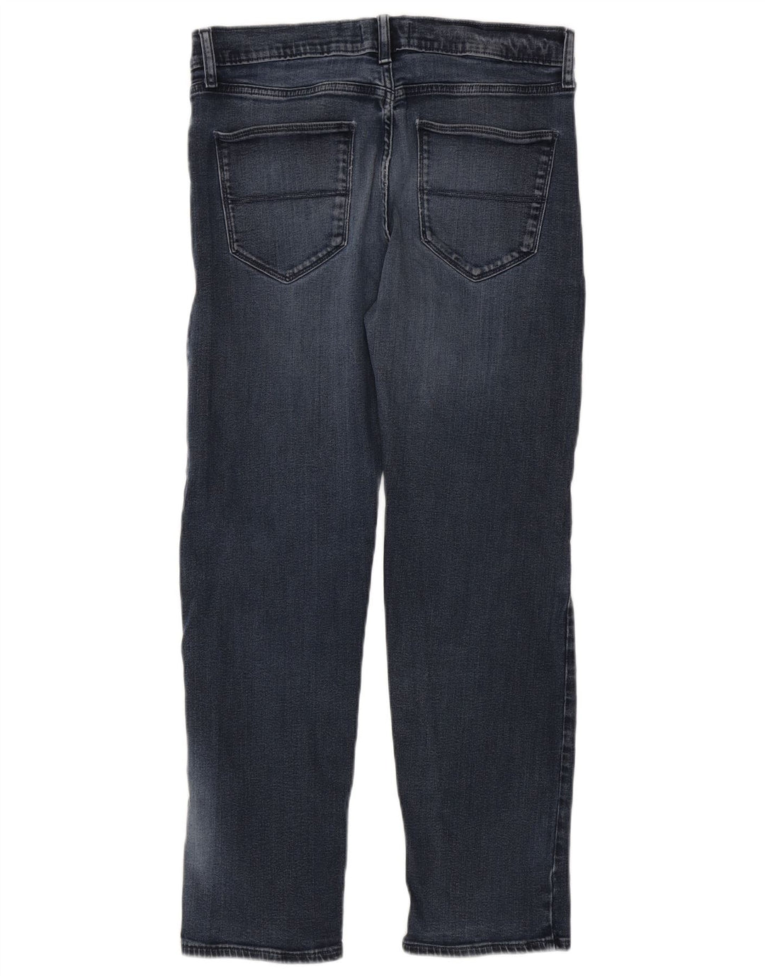 Marks & Spencer Herren Straight Jeans W34 L31 Marineblaue Baumwolle