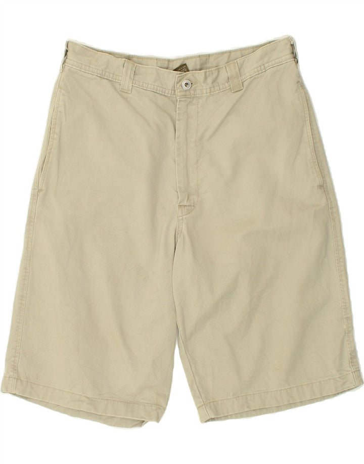 CALVIN KLEIN Herren Chinoshorts W32 Mittelbeige Baumwolle