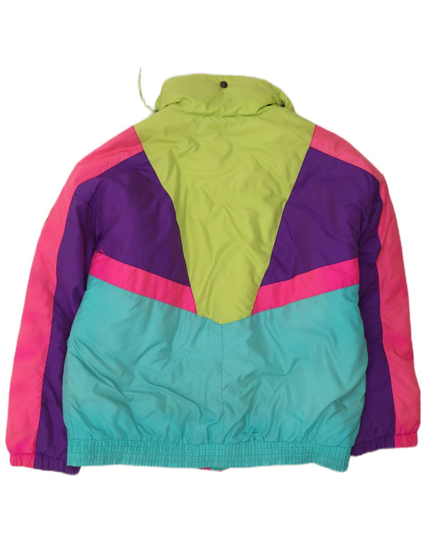 Skiss Herren-Skijacke mit Grafik, IT 50, groß, mehrfarbig, Farbblock