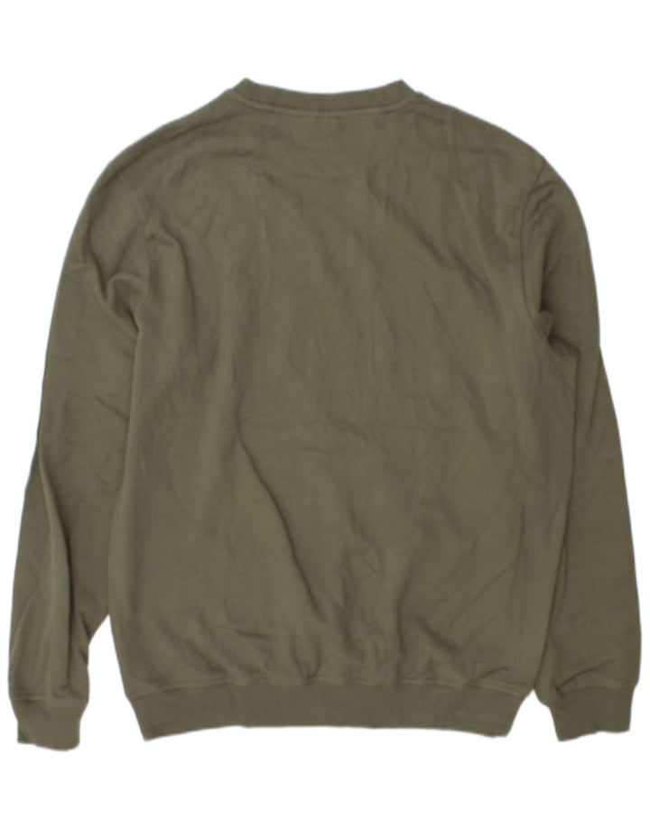Napapijri Herren Sweatshirt Pullover XL Grün Baumwolle