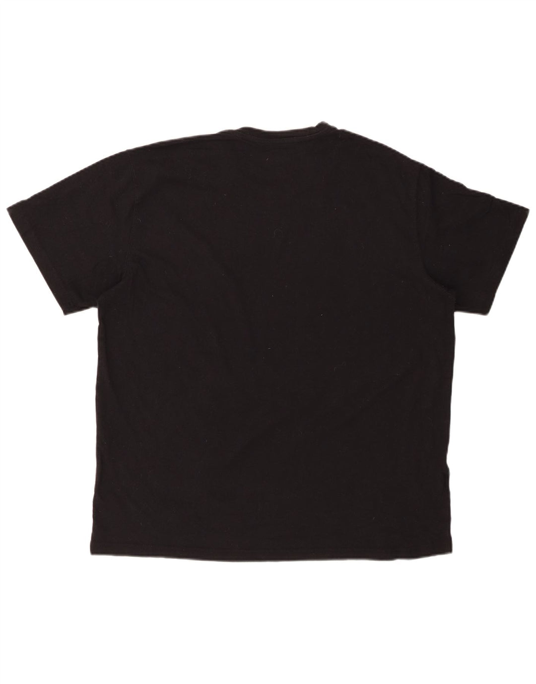 EDDIE BAUER Mens T-Shirt Top Large Black Cotton
