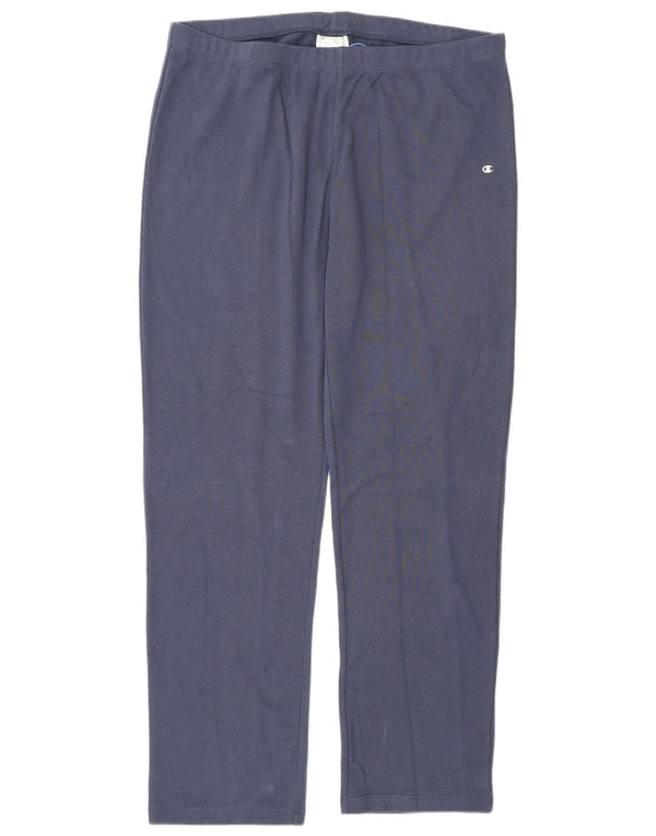 Champion Damen Easy Fit Trainingshose UK 22 3XL Marineblau Baumwolle