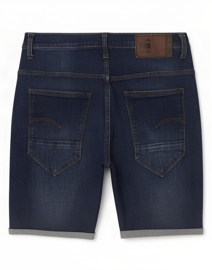 G-Star Herren Arc Denim Shorts W31 Mittelmarineblaue Baumwolle