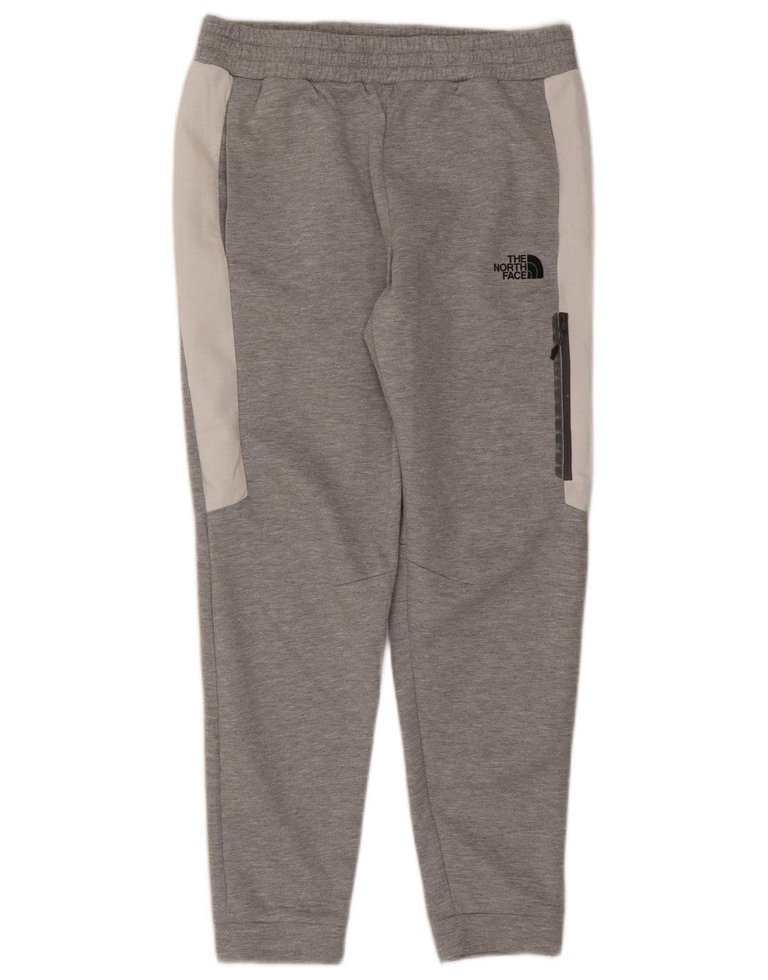 The North Face Herren-Trainingshose, Jogginghose, mittelgrau, Farbblock