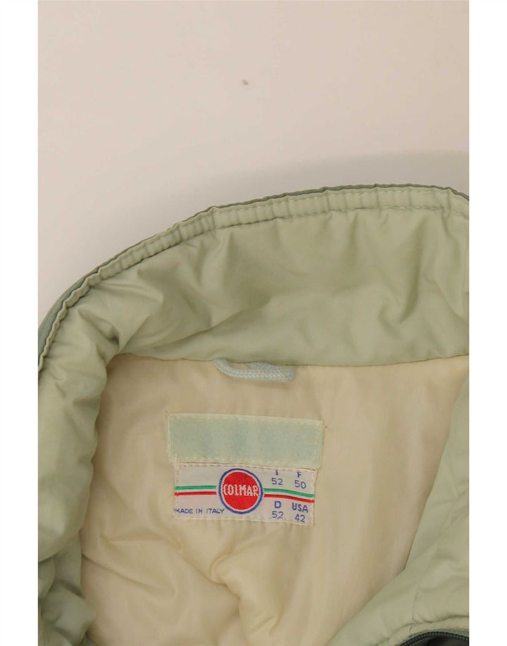 Colmar Herren Wattierte Jacke EU 52 Large Grün Colourblock