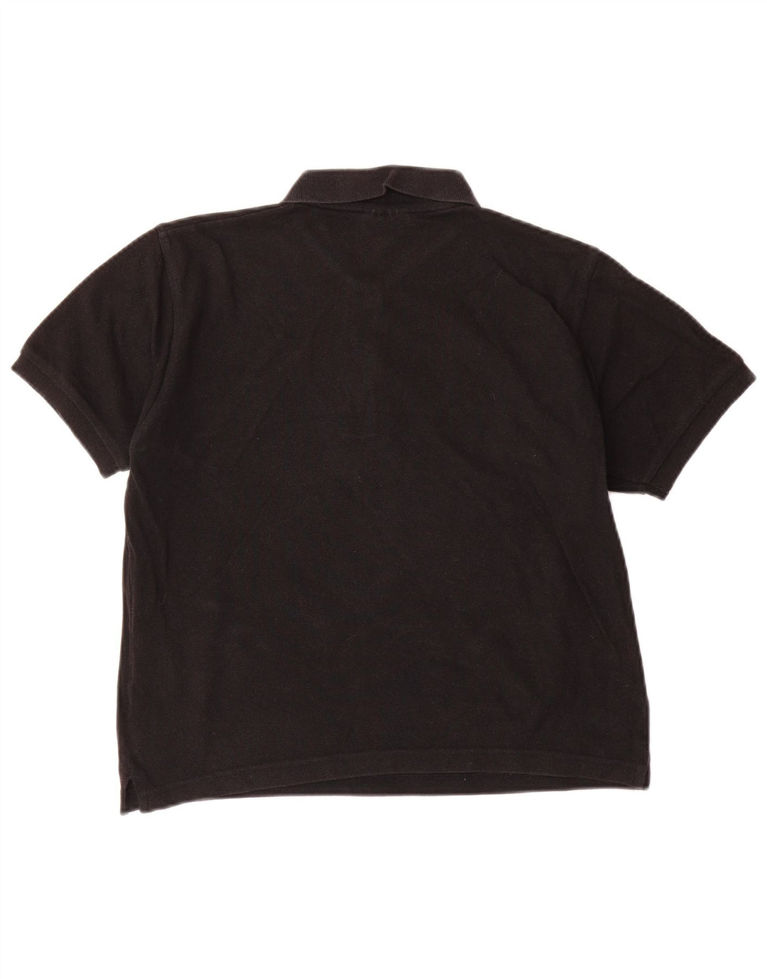 Champion Damen Poloshirt UK 12 Medium Schwarz Baumwolle