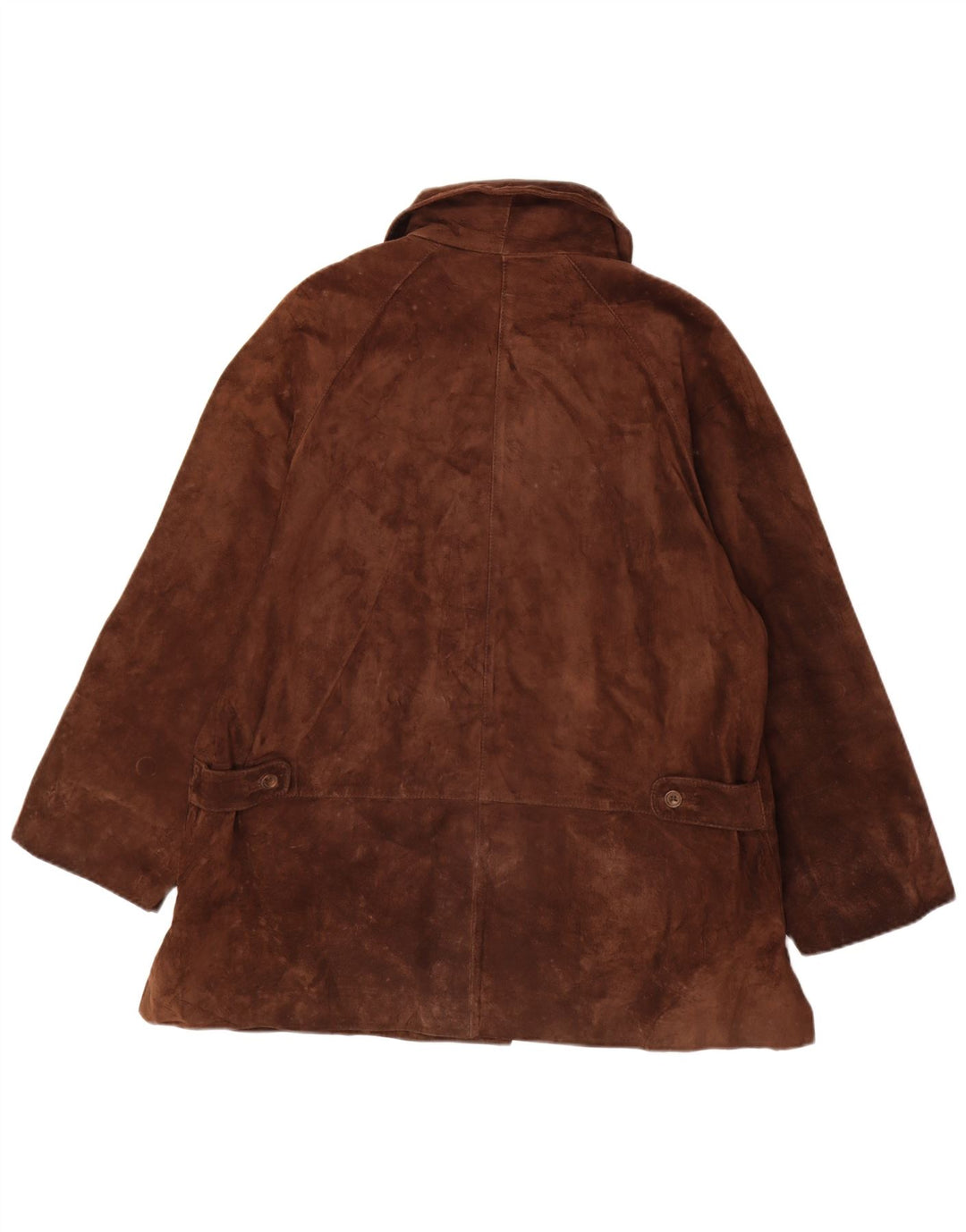 Conbipel Damen Wildlederjacke IT 46 Großes braunes Leder