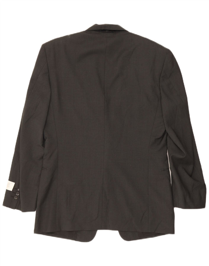 Pal Zileri Herren Gruppo Forall 1 Knopf Blazer Jacke IT 46 Small Grau