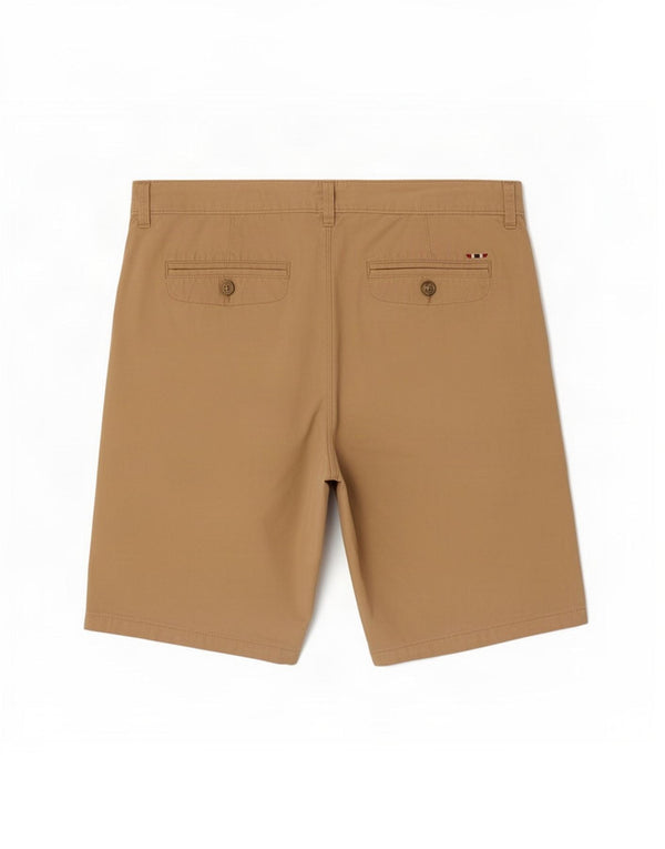 Napapijri Mens Chino Shorts Large W36 Beige Cotton