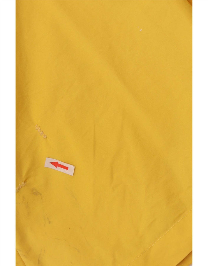 Zara Damen Bomberjacke UK 16 Große gelbe Baumwolle