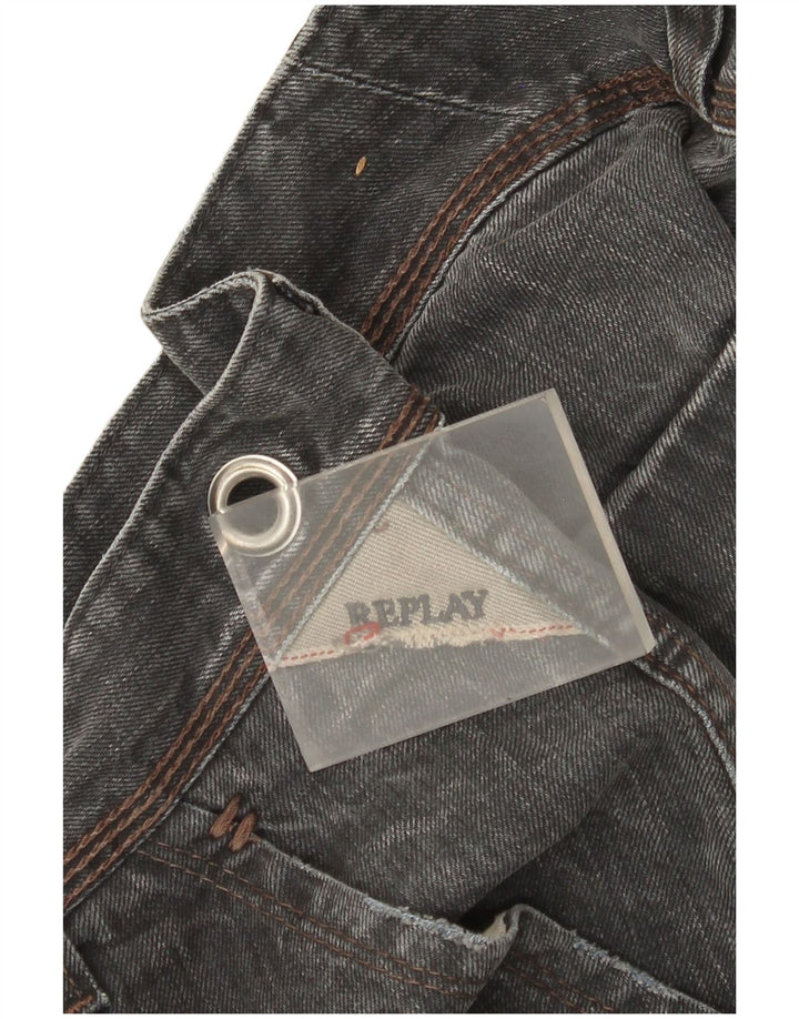 Replay Herren Slim Jeans W38 L33 Grau