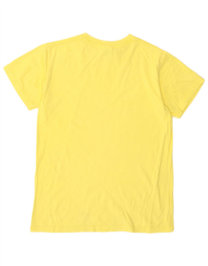 Russell Athletic T-Shirt-Oberteil für Jungen, 11–12 Jahre, gelbe Baumwolle