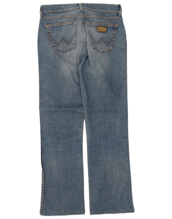 Wrangler Herren Kate Bootcut Jeans W29 L29 Blaue Baumwolle