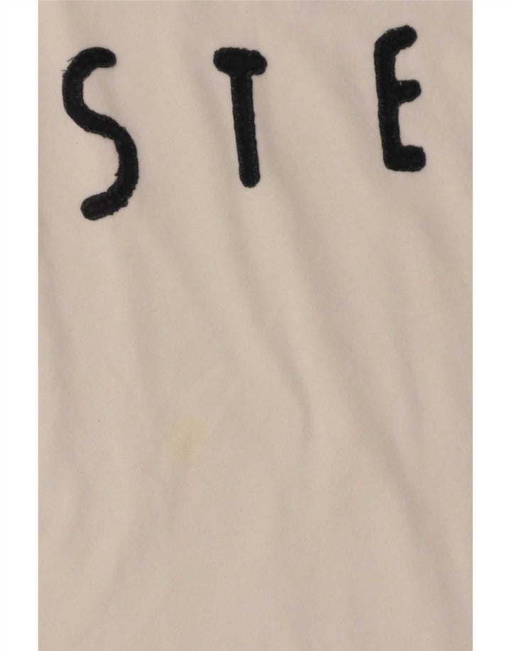 Hollister Herren-T-Shirt mit Grafik, Größe S, Weiß