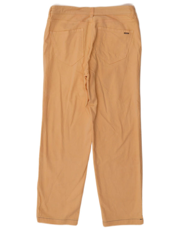 Massimo Dutti Damen Gerade Freizeithose EU 40 Medium W30 L27 Gelb