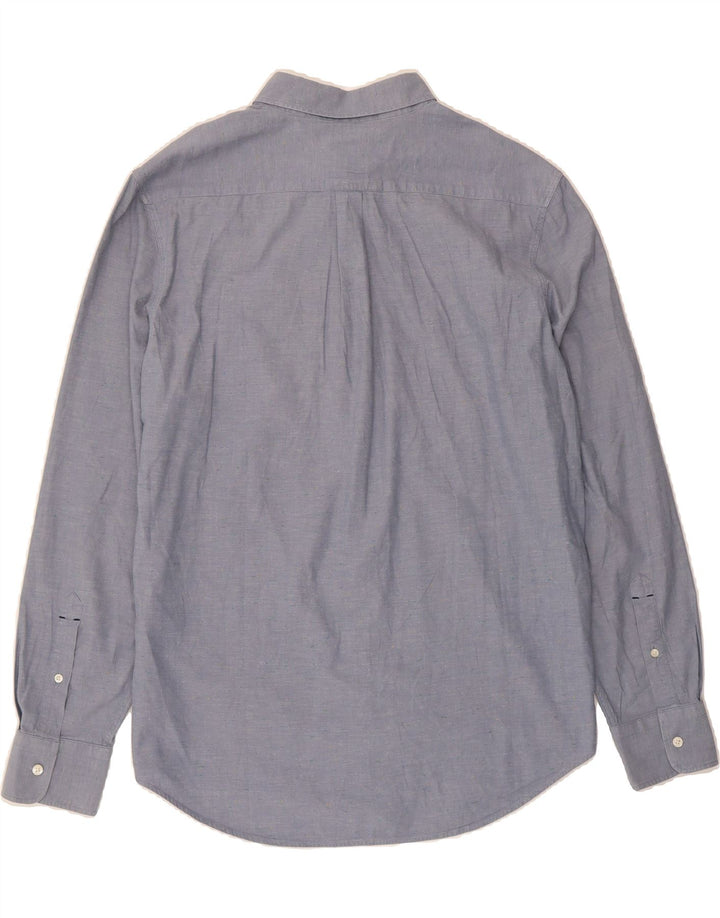 LEVI'S Mens Slim Fit Shirt XL Blue Cotton Vintage Levi's and Second-Hand Levi's from Messina Hembry 