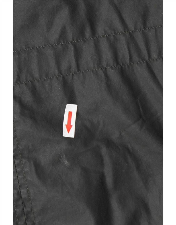 Marks & Spencer Damen Parka mit Kapuze, gewachst, Gr. 14, Grau