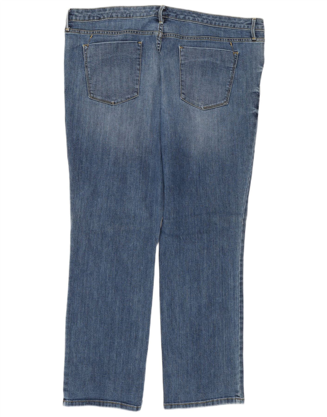 Mossimo Damen Mid Rise Straight Jeans US 18 2XL W40 L29 Blaue Baumwolle