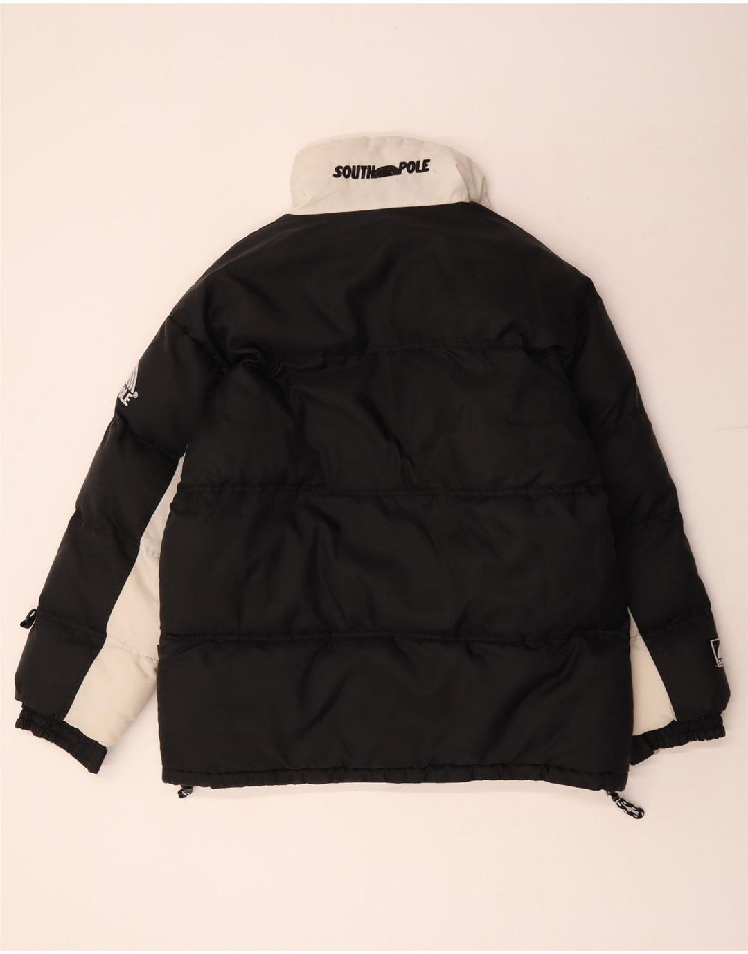 Southpole Herren Graphic Reversible Jacke UK 38 Medium Black Colourblock