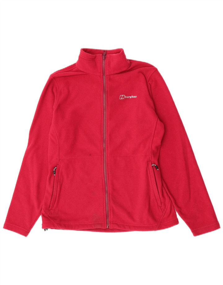 Berghaus Damen-Trainingsanzug-Top-Jacke, UK 12, Mittelrosa, Polyester