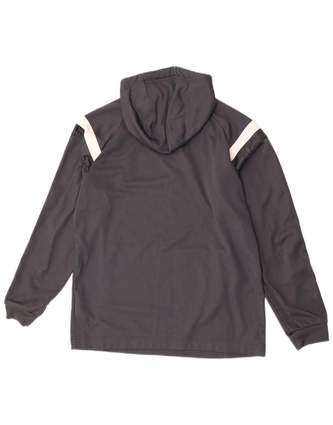 Adidas Herren Kapuzenpullover Mittelgraues Colourblock-Polyester