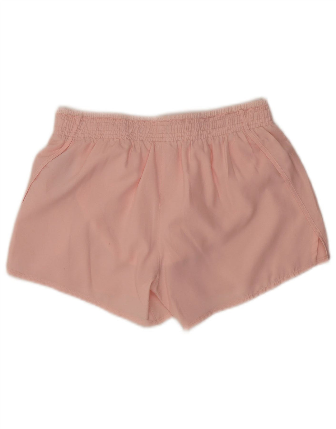 Nike Damen Dri Fit Graphic Sport Shorts UK 10 Small Rosa Polyester